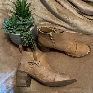 Roan Open Toe Bootie with heel